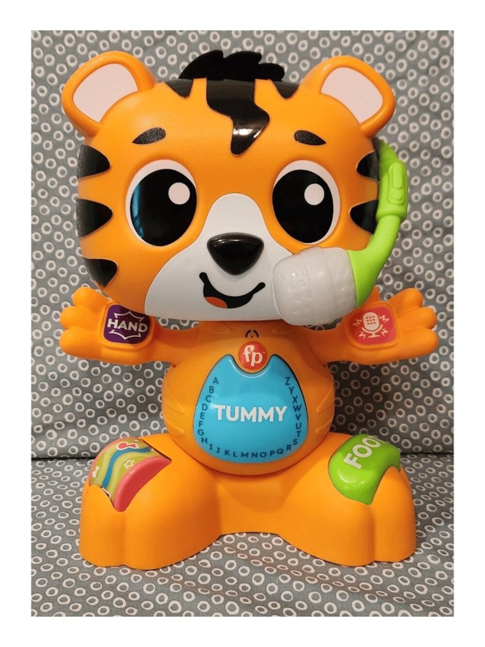 Fisher Price Link Squad Bop & Groove Interactive Tiger Learning Toy